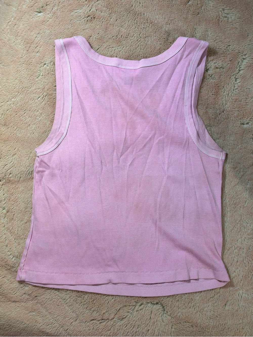 Universal Thread Light Pink Ribbed Tank Top - Picture 2 of 2